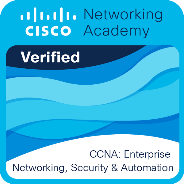 Enterprise Networking, Security, and Automation Badge